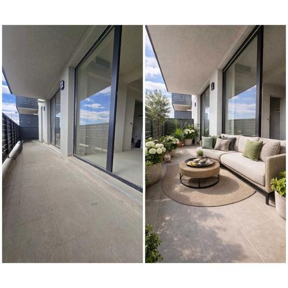 Apartament 3 camere semifinisat zona Baciu, parcare subterana, priveliste deosebita - 5