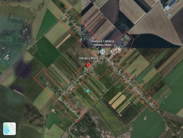 Teren Construcții intravilan de 577 mp, în Iratoșu