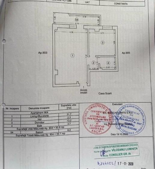 Apartament modern Moonlight Mamaia – 2 camere, etaj 9, vedere panoramică - 7