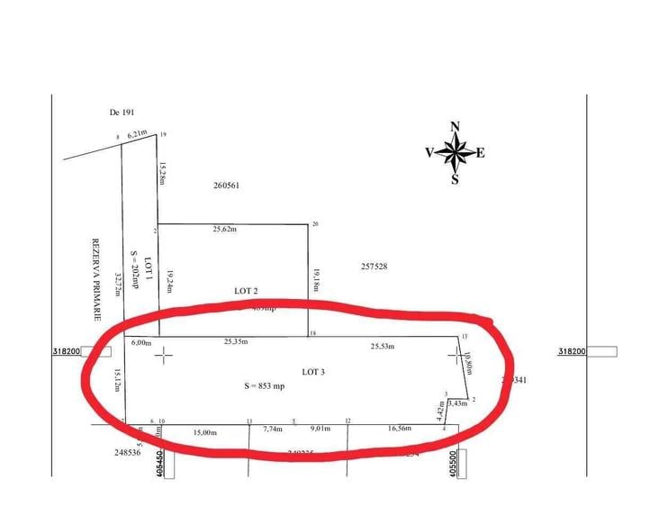 Craiova- Simnicu de Jos, teren intravillan, 489 mp si 852 mp. - 4