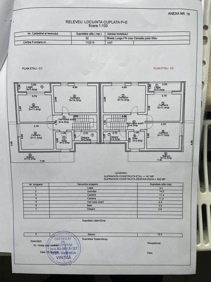 Casa(duplex) -Cisnadie-str.Prunului-Priveliste superba - 4