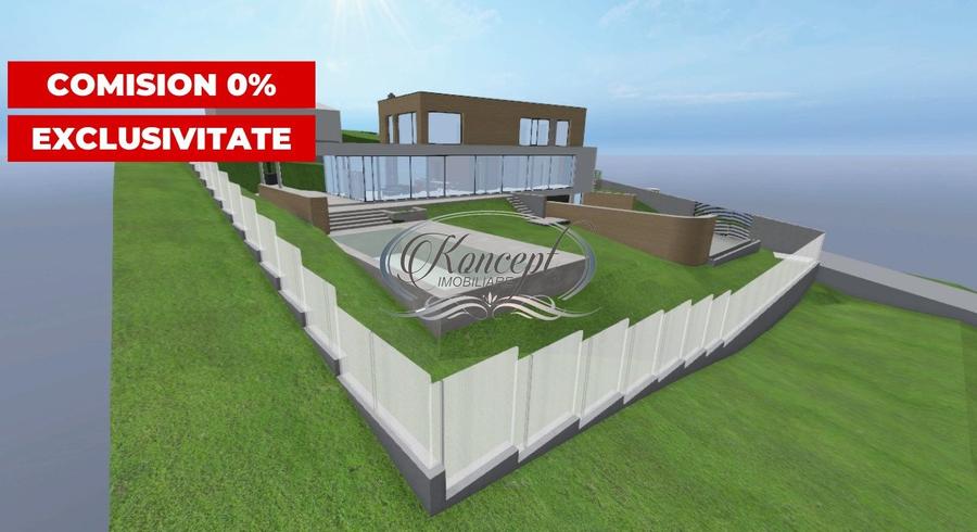 Exclusivitate 0% comision - Teren cu autorizatie pentru casa cu piscina - 5