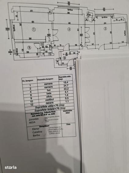 Vand apartament 3 camere Universitate, fara risc, bloc consolidat - 7