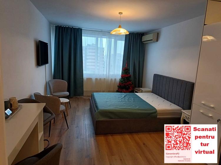 Garsoniera, 27 mp, Calea Bucuresti - Rotonda, vezi tur virtual - 7