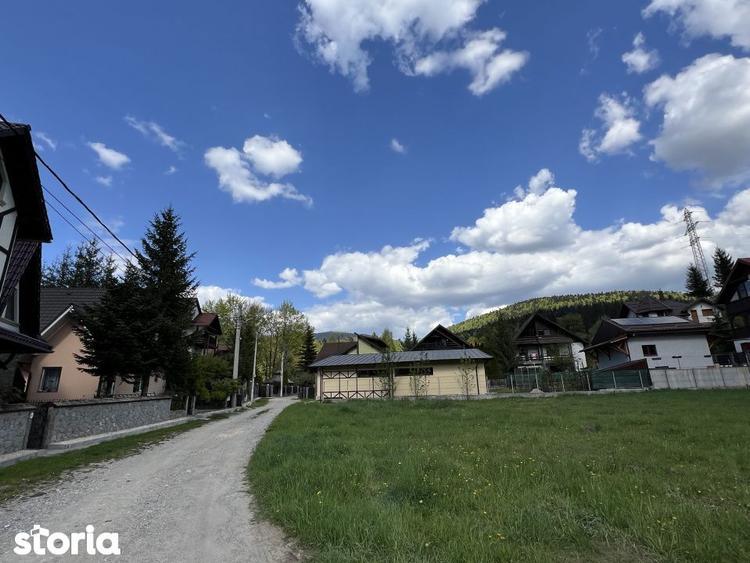 Teren 1407 mp Poiana Tapului. Vedere Bucegi .Tripla Deschidere - 13
