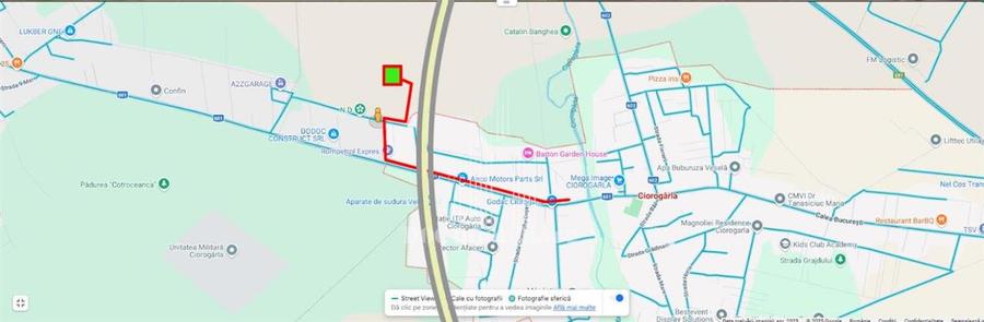 Vanzare teren intravilan I Ciorogarla-Centura Bucuresti I 500mp I Comision 0% - 3