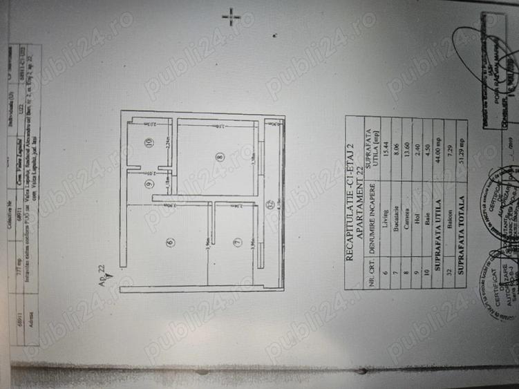 Ap 2 Camere 51 mp + loc parcare - 2