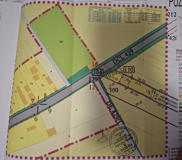 Vand teren intravlian in zona Matraca, Ulmi - 1