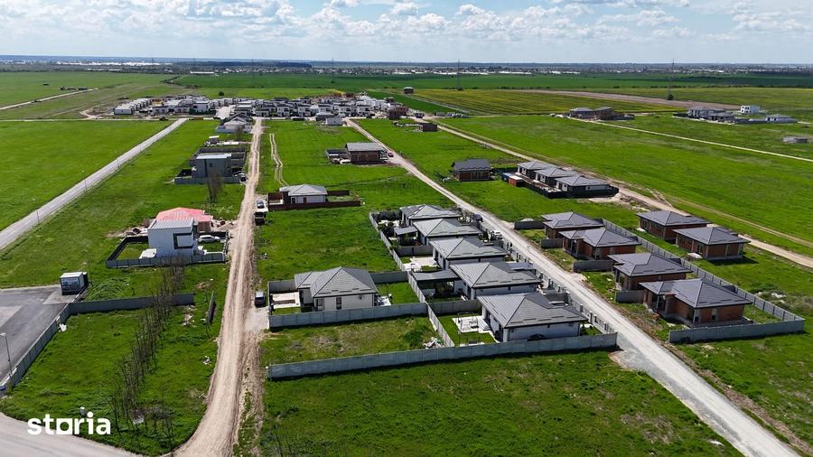 Teren lot de vanzare dubla deschidere - 506mp Berceni Ilfov - 4