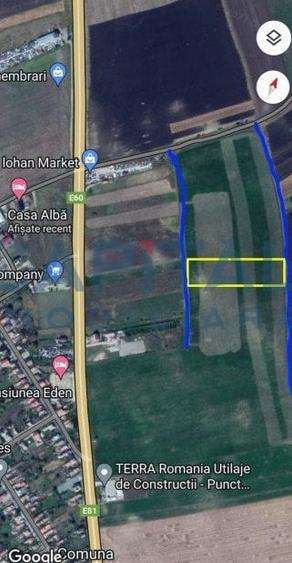 Teren intravilan 5500 mp Comuna Sandulesti - 5