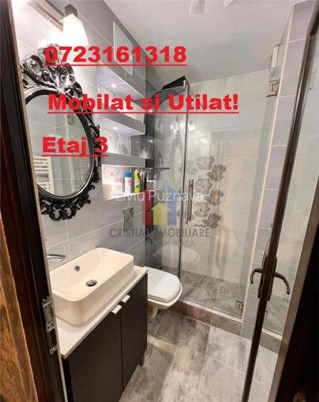 MOBILAT- UTILAT! AP 2 camere, Viziru 1, Etaj 3 MOBILAT- UTILAT! AP 2 camere, Viziru 1, Etaj 3