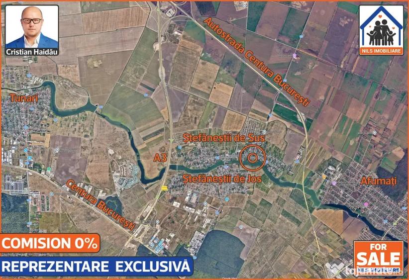 Casă cu 4 camere în Ștefăneștii de Sus