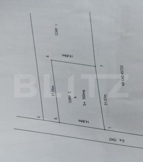Teren intravilan, 811 mp, zona Jieni - 3