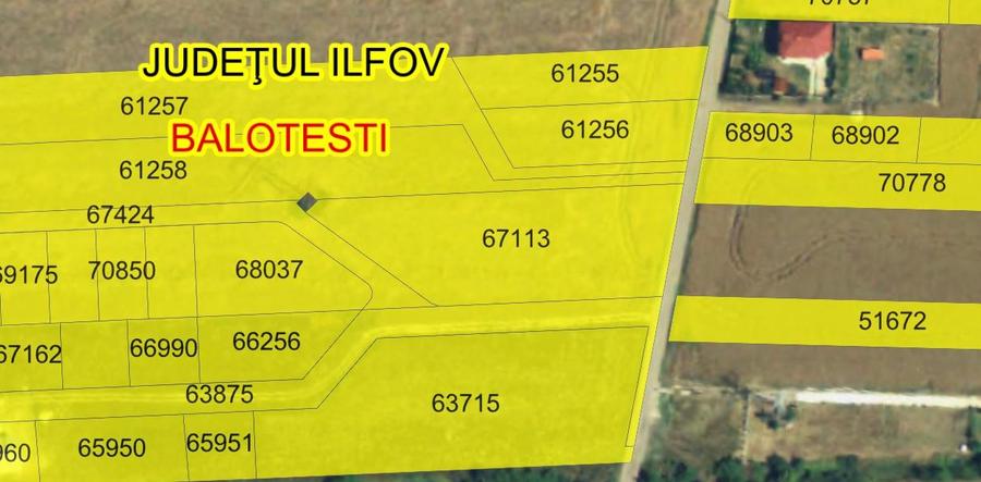 Balotesti  Lacul vlasia 3300mp 18900euro - 8