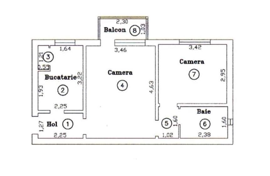 Apartament cu 2 camere - pozitie excelenta - zona Girocului - 4