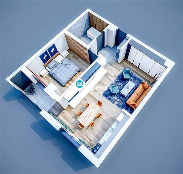 Apartament 2 camere, 53Mp Bucium - Visani - 3