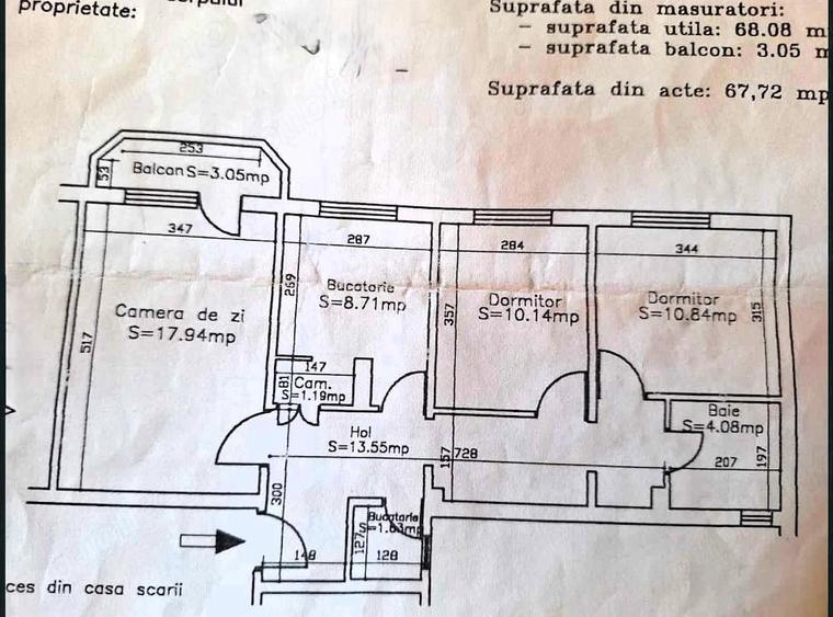 Apartament 3 camere decomandat | Tomis Nord | Euromaterna - 3