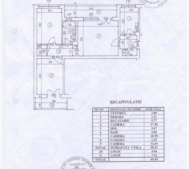 Apartament de 3 camere, 70 de mp, zona Alexandru Obregia - 11