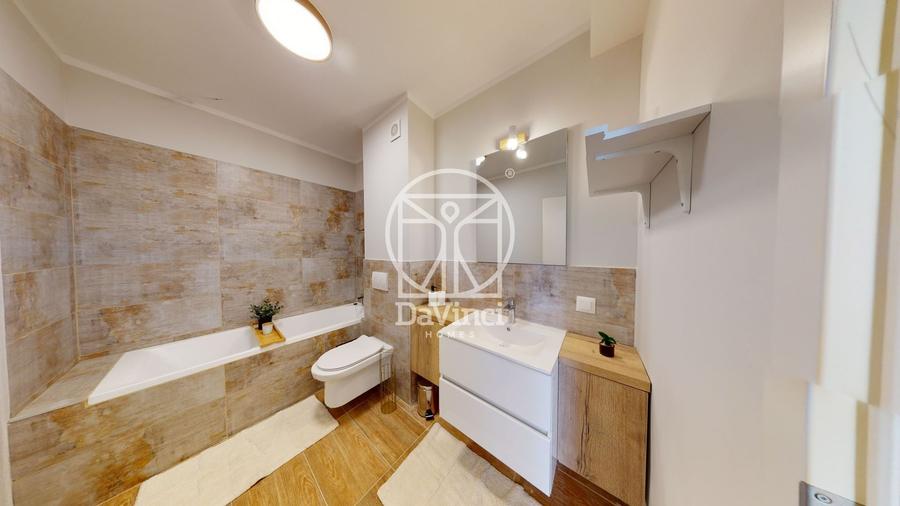 Penthouse 3 camere, 2 bai  - finisat la cheie, aer conditionat - 7