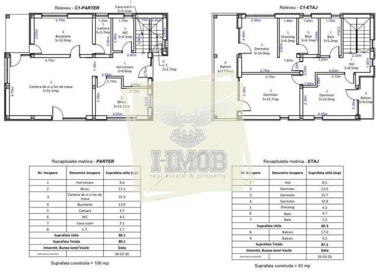 Casa Individuala 5 camere carport filigorie teren 478 mp Cristian - 7