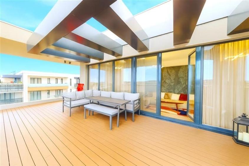 FILM&Tur 3D!Premium Penthouse, echipat,parcare subterana,50 mp terasa,Qualis, ar - 1
