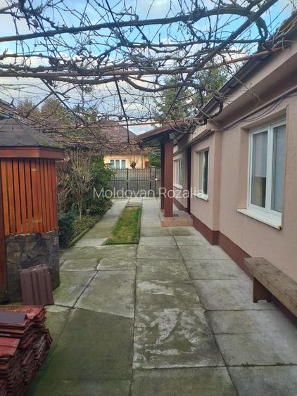 Vand casa singur in curte,pe un nivel,Unirii,3 camere,teren 490 mp,acces auto.