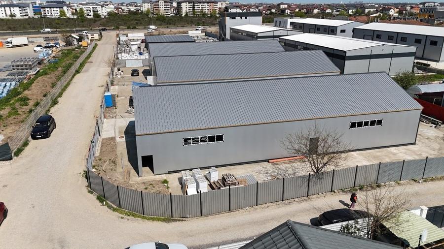 Hală NOUĂ 400mp + teren 1000mp | Acces TIR | 100 m Centură, 320 000 Euro+tva - 5