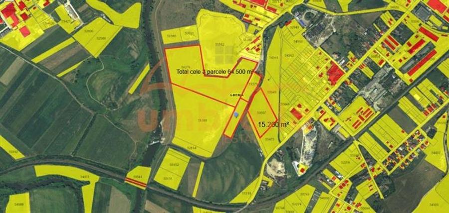 Teren de vanzare in Gherla, Strada Gelu langa groapa de gunoi 64.500mp - 5