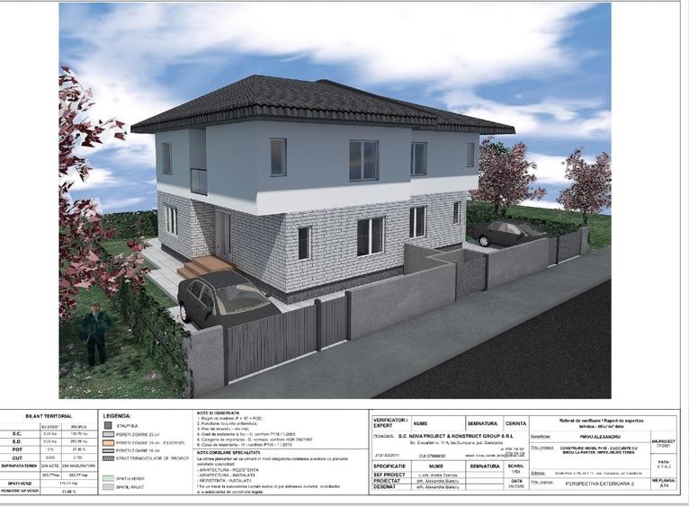 ,Duplex P+1 , 140  mp construit - 4