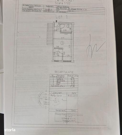 Garsoniera 28 mp bloc P+4+M construc?ie 2016 - 18