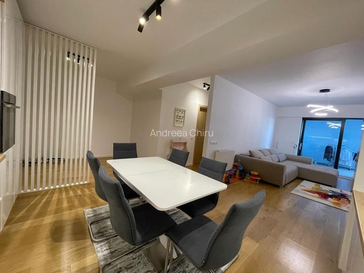 Apartament cu 3 camere, mobilat în Barbu Văcărescu Apartament cu 3 camere, mobilat în Barbu Văcărescu