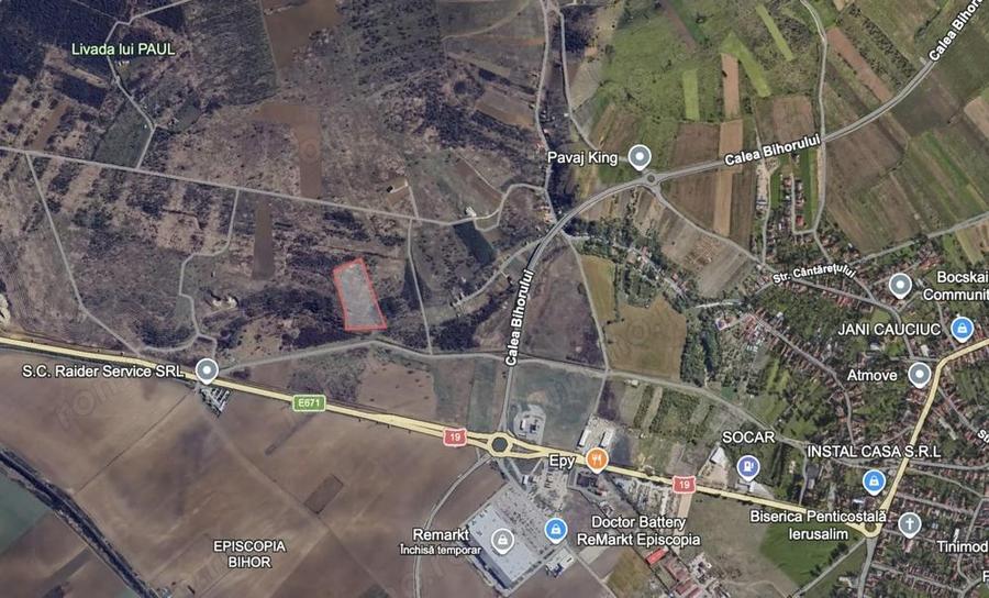 Teren 10233 mp extravilan Episcopia Oradea - 5