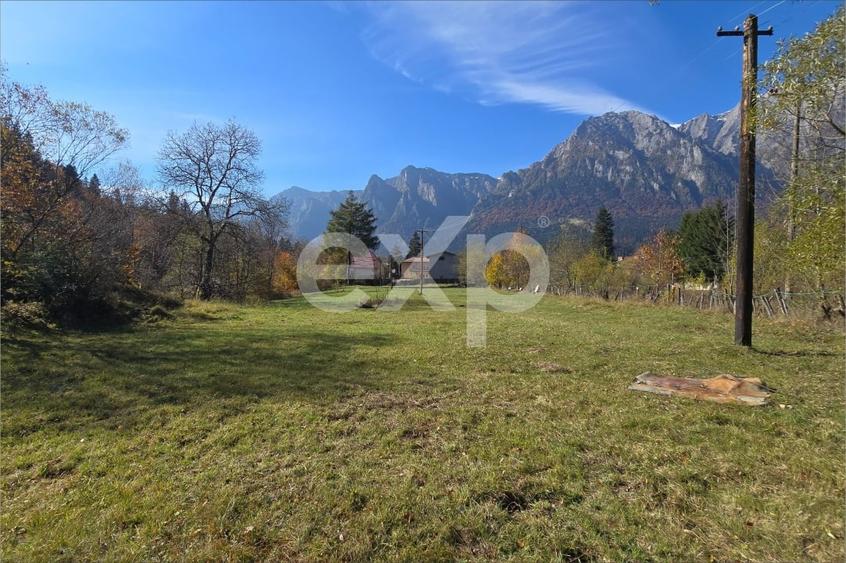 Teren intravilan in Busteni, cu vedere spectaculoasa spre Crucea Caraiman - 1