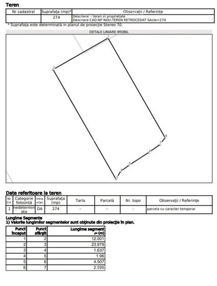 TEREN LIBER FARA CONTRUCTII 287 MP SECTOR 1 BUCURESTII NOI - 1