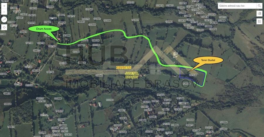Teren Zarnesti | Tohanita | Intravilan | PUZ aprobat | Fara Utilitati | 9.053mp - 9