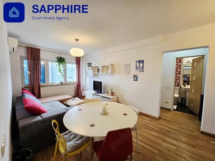 Apartament 3 camere metrou Pia?a Victoriei, centrala proprie, bloc reabilitat, vedere panoramica - 4