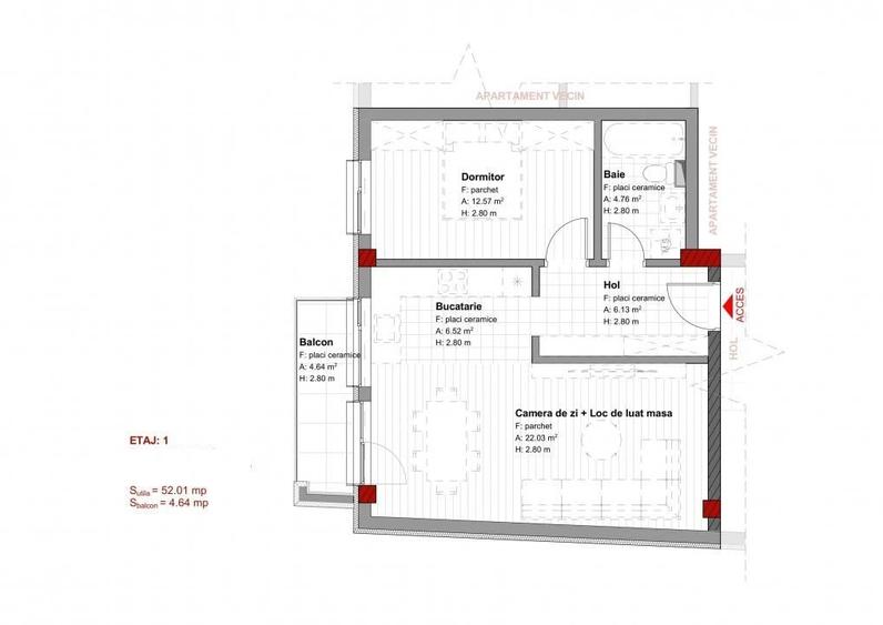Apartament 2 camere | Bloc nou | Marasti | Zona strazii Dambovitei! - 1