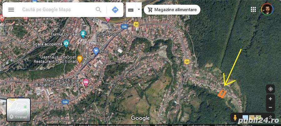 Teren constr.2300 mp, in Sighisoara, s. Caraiman, - 6