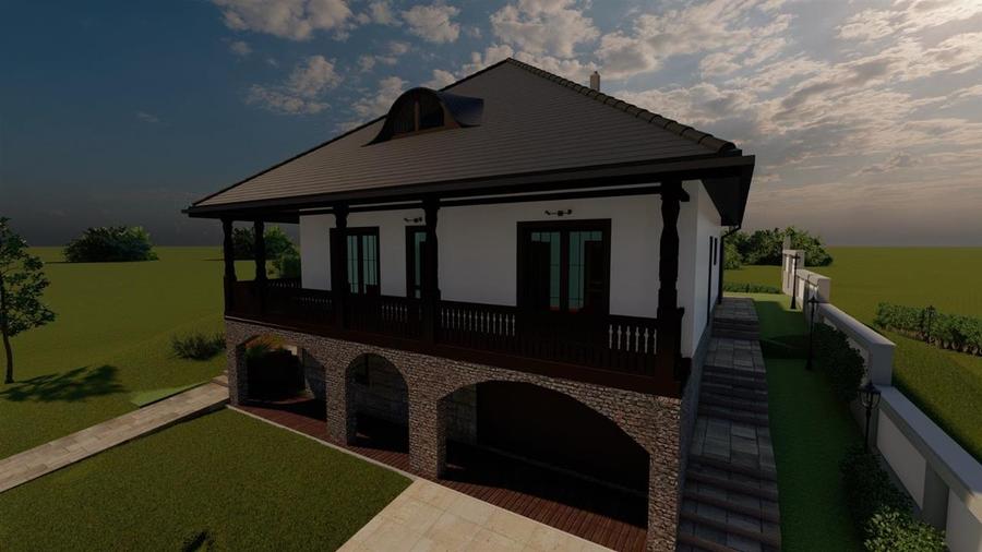 Teren Construcții intravilan de 2260 mp, în Rusenii Vechi