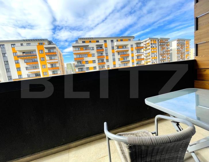 Apartament cu 2 camere decomandat, mobilat în Tractorul
