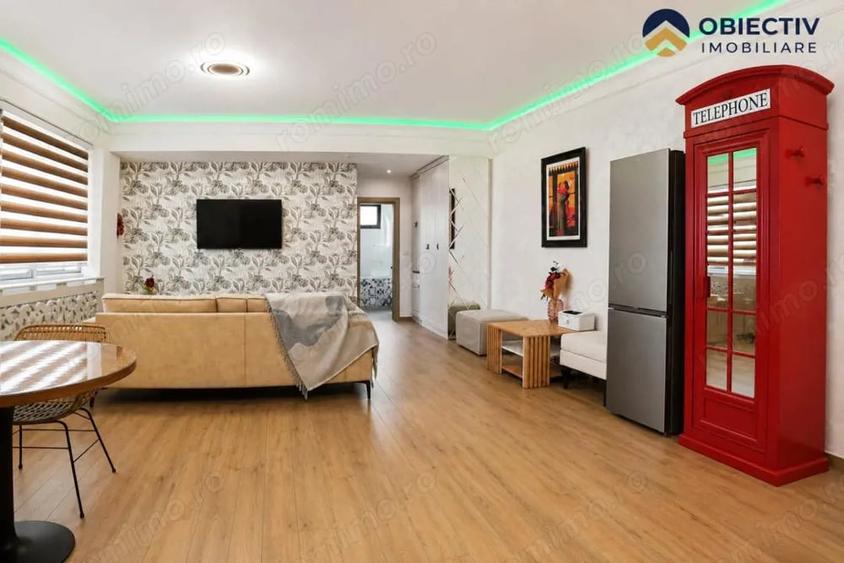Apartament cu 2 camere semidecomandat în Central