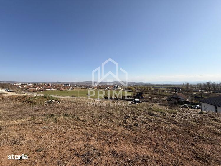 TEREN INTRAVILAN PANORAMIC DE VANZARE 5600 MP, CETATE, ALBA IULIA - 3