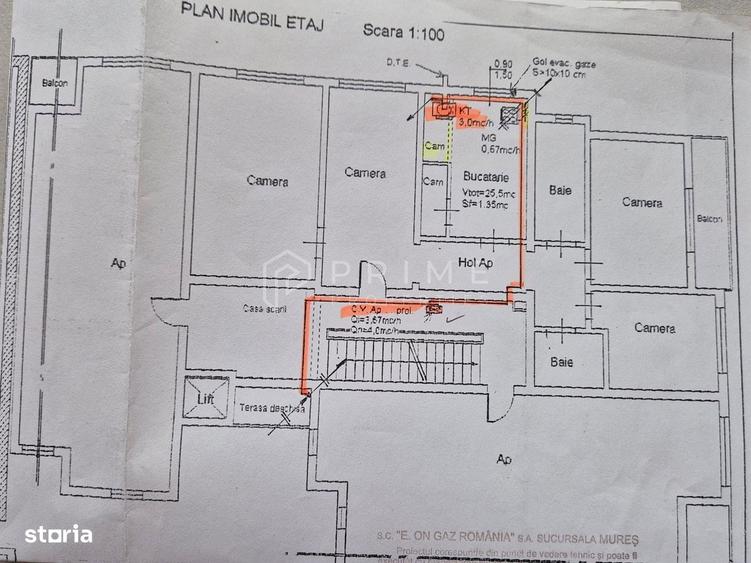 Apartament 4 camere | 110 mp total | Zona 7 Noiembrie, Pia?a Mara?ti - 9