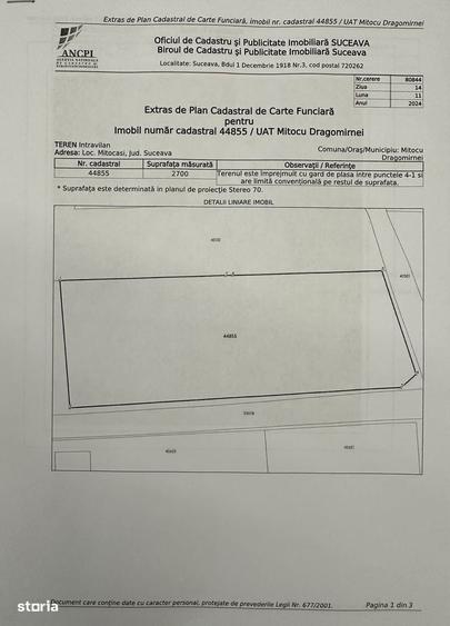 Teren intravilan in Mitoca?i - 8