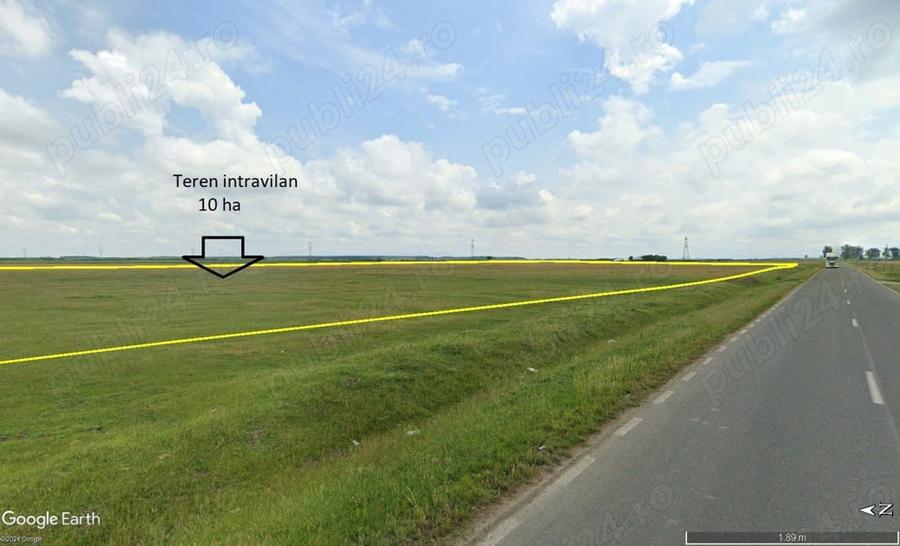 10 ha teren intravilan la sosea Nadab - 5