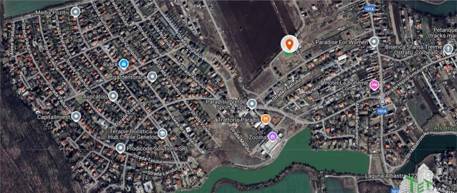 Teren intravilan Corbeanca, langa Paradisul Verde - 3