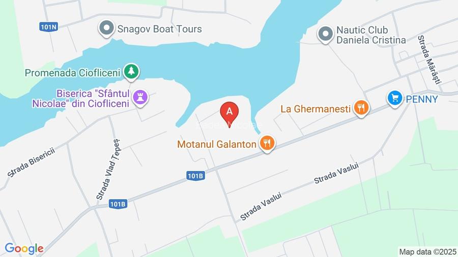 Domeniu excelent cu iesire si vedere in centrul Lacului Snagov