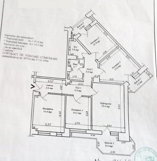 Exclusiv! Apartament 4 camere - zona Gara - 148.000 euro(Cod E8) Exclusiv! Apartament 4 camere - zona Gara - 148.000 euro(Cod E8)
