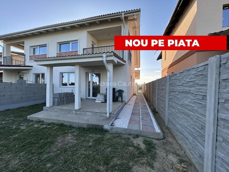 Duplex 5 camere, 111mp utili, 323mp teren in Mosnita Noua