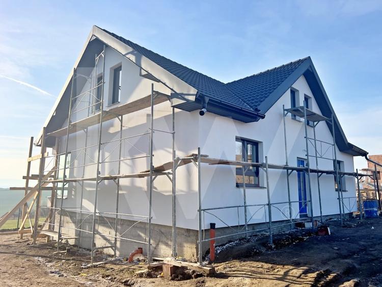 Casa unifamiliala de vanzare–Șura Mare. Panorama deosebita spre Sibiu - 14